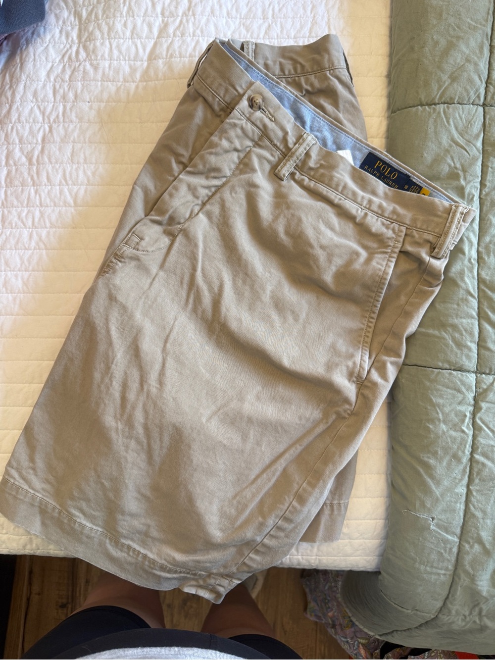 Men's Polo Ralph Lauren Chino Khaki Shorts